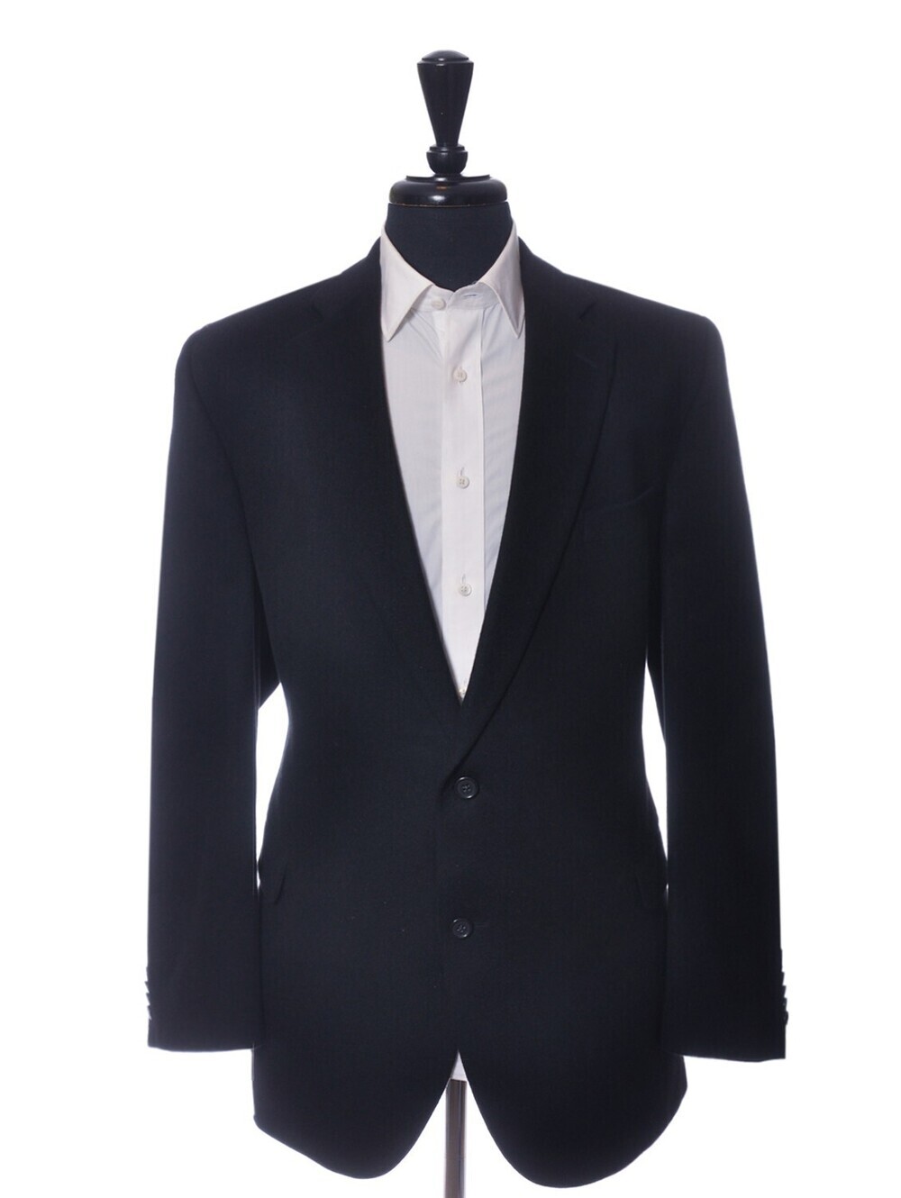 Lanza Black Mink Cashmere Valutowood Blazer 48L 37917